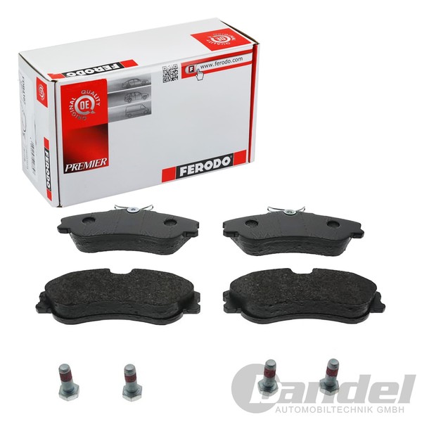 Ferodo ECO-FRICTION BremsbelÄGe Passend FüR CitroËN Xsara Peugeot 206 Partner |-image