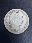 1910   Barber Quarter    Extra Fine - 90% Silver  #2342