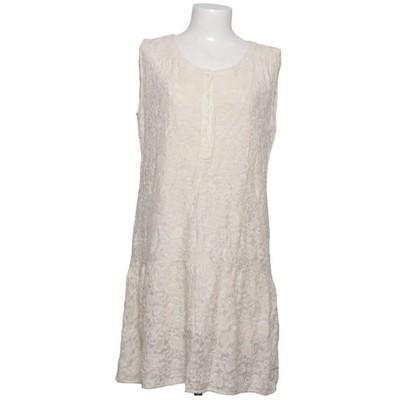 Marabou, Kleid, Größe: 42, Beige, Baumwolle/Seide/Viskose, Blumen, Spitze #ira