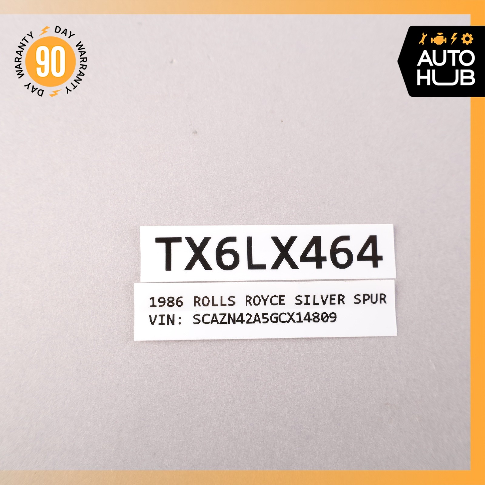 Rolls-Royce Silver Spur Left Dome light