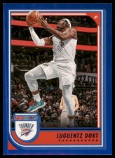 2022-23 Hoops #202 Luguentz Dort Blue