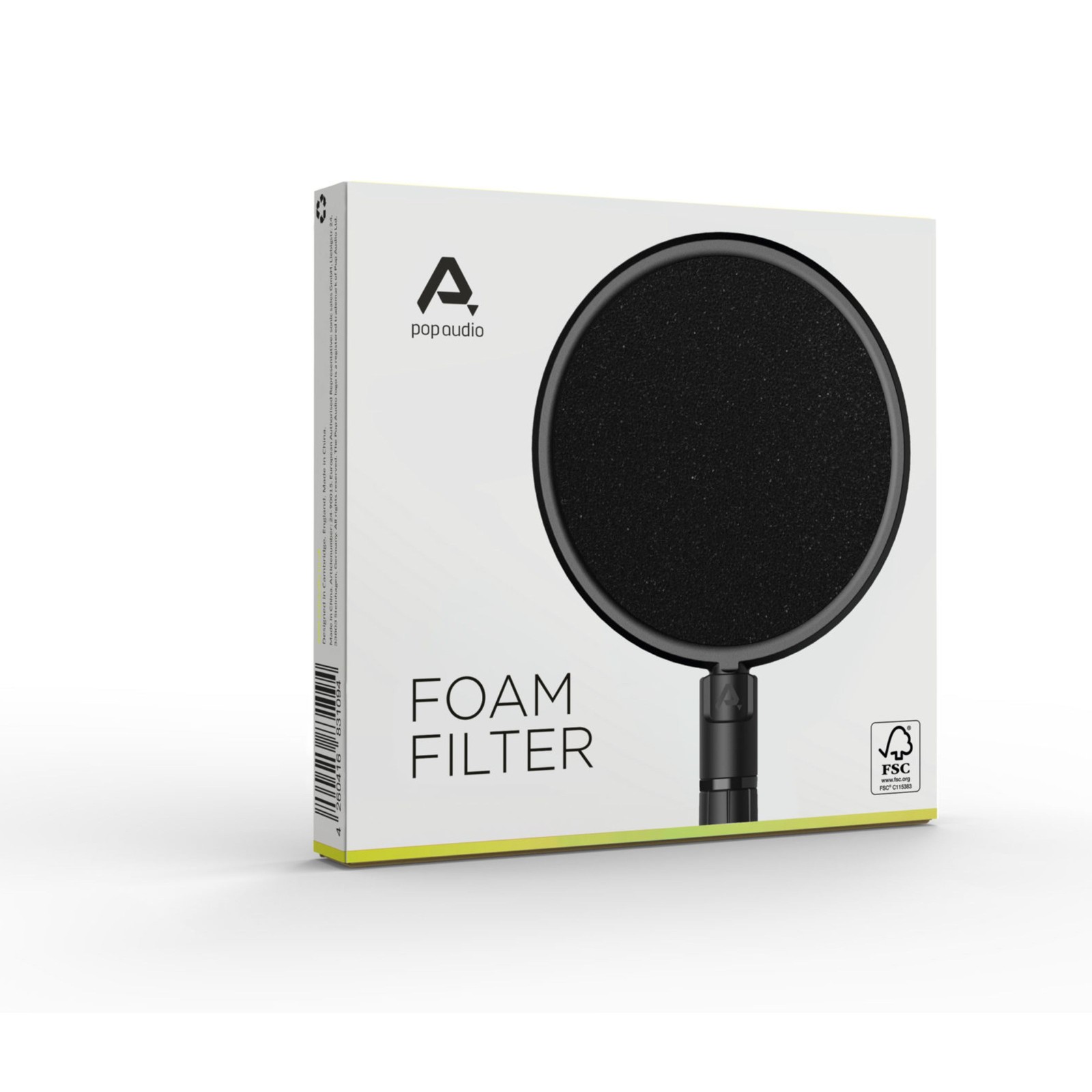 Вспенивающий звуковой фильтр - Poppschutz