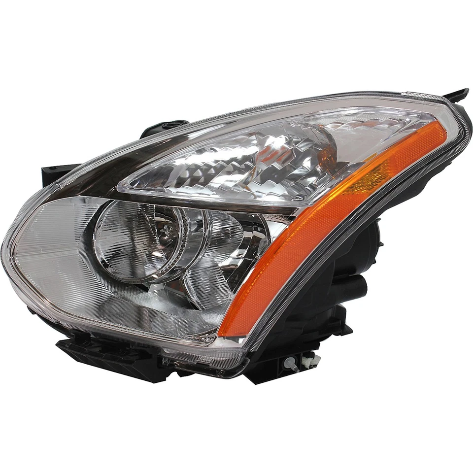 Faro izquierdo transparente Nissan Rogue S/SL 2008 compatible con HID DOT/SAE Foto 2 de 4