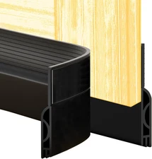 Door Draft Stopper,Door Sweep for Bottom of Door,Weather Stripping Door Seal Dra