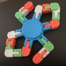 Multicolor Tactile Sensory Fidget Spinner Toy for Ages 8-16 Years