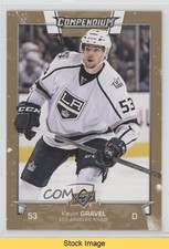 2017-18 Upper Deck Compendium Gold Kevin Gravel #424 READ o1h