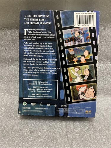 Pre-owned~The Critic - The Entire Series (DVD, 2004, 3-Disc Set) W/Slipcover - Picture 8 of 8