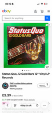 Status Quo, 12 Gold Bars 12” Vinyl LP Records