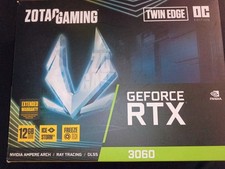 ZOTAC Gaming GeForce RTX 3060 Twin Edge OC 12GB GDDR6 Graphics Card