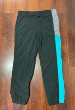 Le Coq Sportif Vintage Colorblock Nylon Track Pants Size S