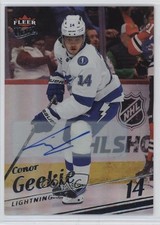 2025-26 Upper Deck Fleer Ultra Rainbow Foil Auto Conor Geekie #61
