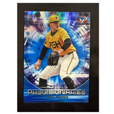 Topps Pristine 2025 Precisionaries Blue Refractor Paul Skenes #PR-1 /75 Pirates