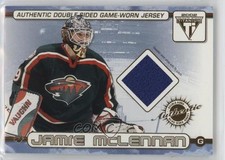 2001-02 Pacific Private Stock Titanium Jamie McLennan Filip Kuba #70 4f5