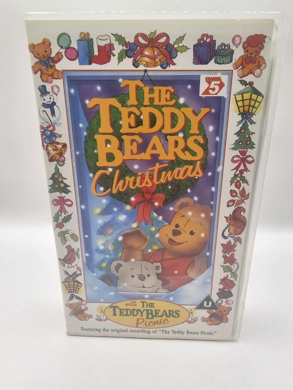 The Teddy Bears Christmas VHS - Teddy Bears Picnic Channel 5 PAL UK Video 1989