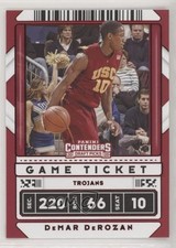 2020 Panini Contenders Draft Picks Variation Game Ticket Red DeMar DeRozan n1u