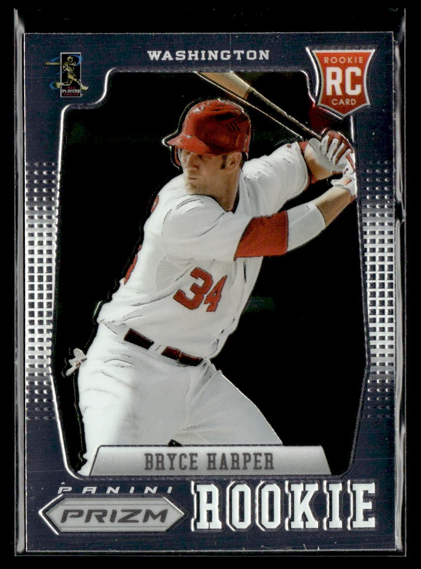 2012 Panini Prizm #152 Bryce Harper Rookie Near Mint QTY