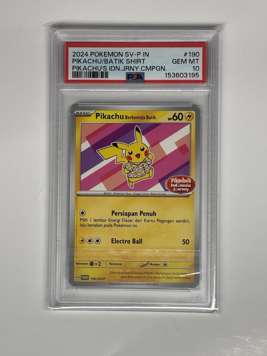 Pikachu 190 Sv: Scarlet & Violet Promo Cards for sale | eBay