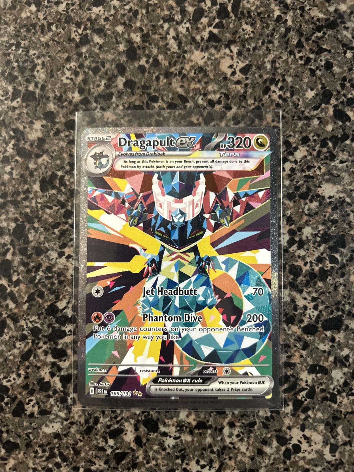Dragapult ex 165/131 Sv: Prismatic Evolutions SIR NM