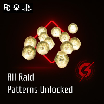 All Raid Patterns Unlocked PS5 / XBOX / PC