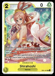 Shirahoshi EB01-057/101 Super Rare - Extra Booster: Memorial Collection