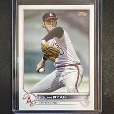 2022 TOPPS UPDATE #US34 NOLAN RYAN 