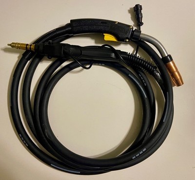 New Bernard 400 Amp 15 Ft BTB MIG Gun .045 wire W/ Miller Connection Q4015AE9EMC