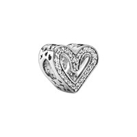 Pandora Moments Charm Freihand-Herz Zirkonia 798692C01*