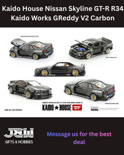Kaido House X Mini Gt Nissan Skyline Gt-r R34 Kaido Works Greddy V2 222 164