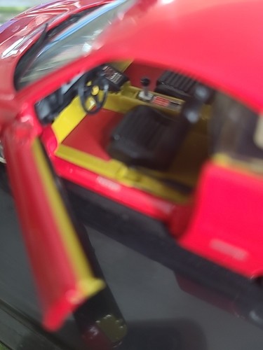 Roter Ferrari 348 Diecast Auto 1996 Hoteheels Mattel - Bild 3 von 13
