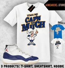 Shirt Match AJ 11 Rare Air 2025 Sneaker Matching Tee Sneakerhead Captain T-Shirt