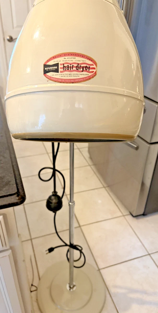 Vintage Electric Hair Dryer, Retro & Mid-Century Collectibles