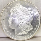 1880 S Morgan Silver Dollar AU/BU