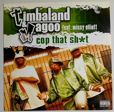 Vinyl Record - Timbaland & Magoo Feat. Missy Elliott   12'' Cop That Sh*t 2003 UK