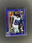 2025 TOPPS CHROME PHOTO VARIATION PURPLE /75 SP REFRACTOR #76 CeeDee Lamb DALLAS