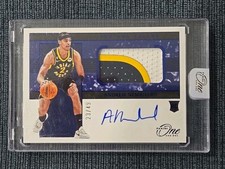 2022 One And One Andrew Nembhard RPA Rookie Patch Auto Blue /49 Sealed Encased