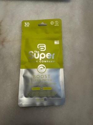 The Super Patch Company Boost Super Patch 30 Pack Energy Patch NEW