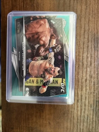 2026 Topps Chrome UFC Colby Covington Teal Refractor #/299