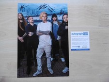 Lorna Shore band autographs signed 20x30 cm photo ACOA