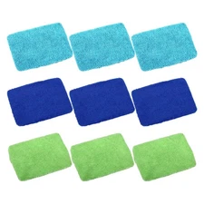  9 Pcs inside Windshield Cleaner Tool Car Window Cleaning Kit Pads