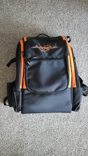 MVP Disc Sports Voyager Lite Backpack Disc Golf Bag Orange