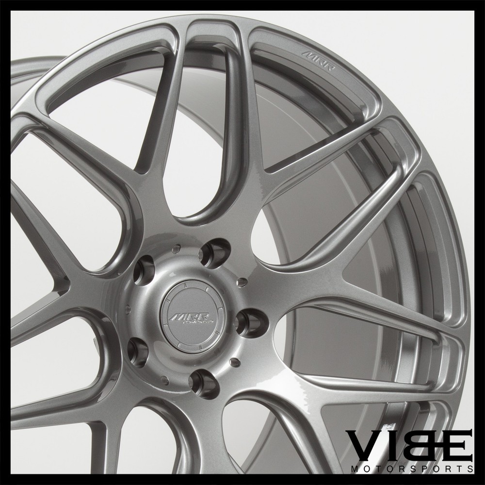 21" MRR FS01 GUNMETAL FLOW FORGED CONCAVE WHEELS RIMS FITS MASERATI QUATTROPORTE
