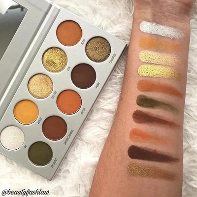 Jaclyn Hill x Morphe Eyeshadow Palette - Armed & Gorgeous - 10 Bold Shades