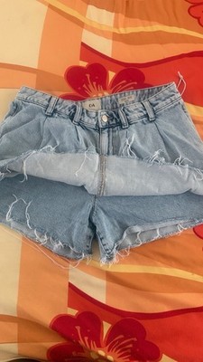 Two In One Jean (Trouser and Skirt Benim Size L