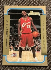 ??2003 Bowman RC LeBron James #123 ‘Gold’ Rookie Card ??. rookie card picture