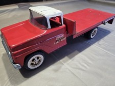 1962 Vintage Tonka Ramp Hoist Truck Pressed Steel, Red