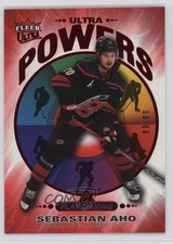 2025-26 Upper Deck Fleer Ultra Power Red 89/99 Sebastian Aho #UP25of25 jt1