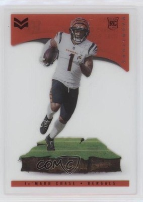 2021 Panini Chronicles Magnitude Red 62/199 Ja'Marr Chase #MAG-5 Rookie RC n0c