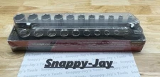 Snap on Tools USA NEW 22pc 3/8” Drive 6pt SAE Foam Socket Set 222SFFSFDT