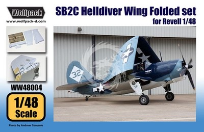 Zestaw dodatków SB2C Helldiver Wing Folded set Wolfpack WW48004