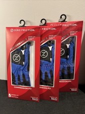 3 Junior Zero Friction Compression-Fit Technology Golf Gloves Universal Fit LEFT